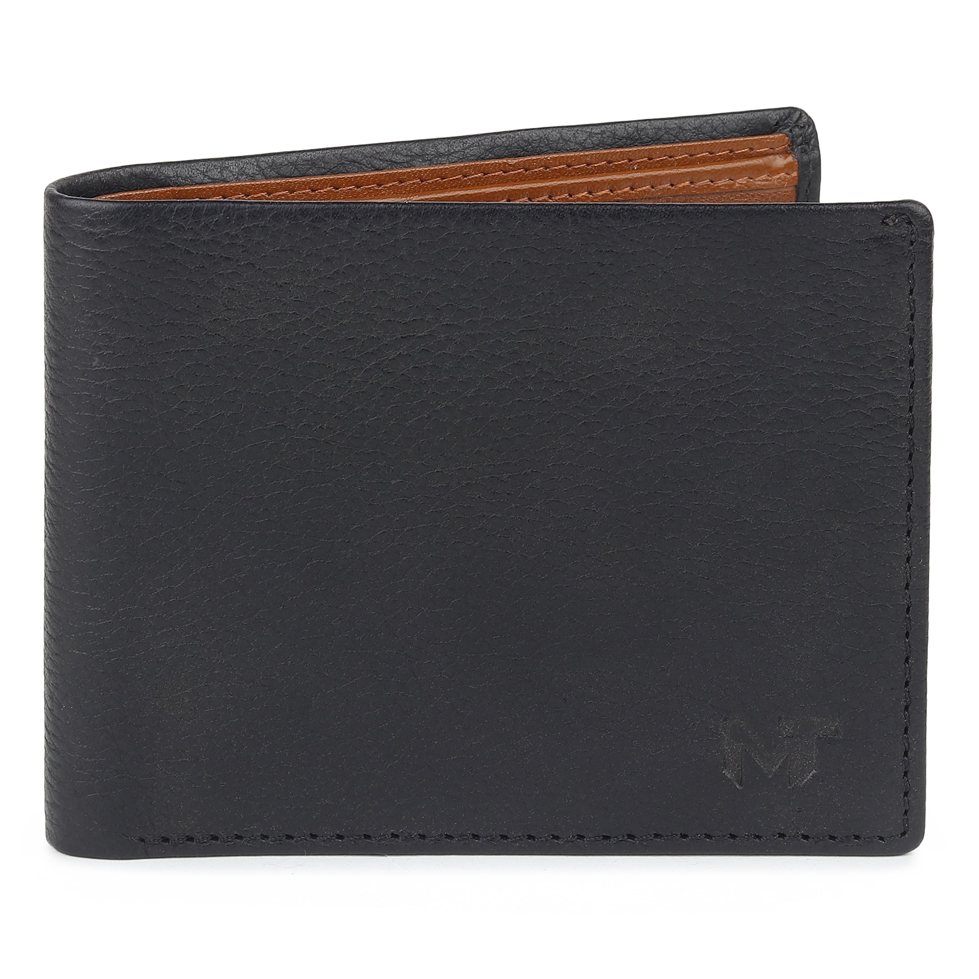 Black Minimal Contrast Wallet