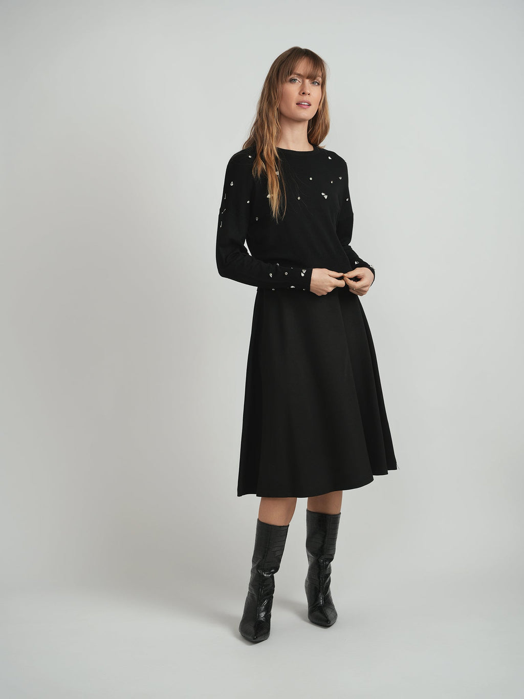 Diamond Sparkled Sweater